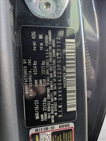 Used 2023 Kia K5 EX image 24