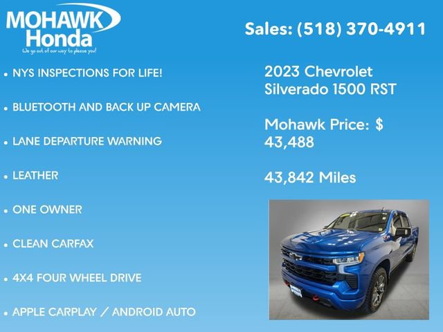 Used 2023 Chevrolet Silverado 1500 RST w/ RST All Star Premium Package AWD/4WD image 7
