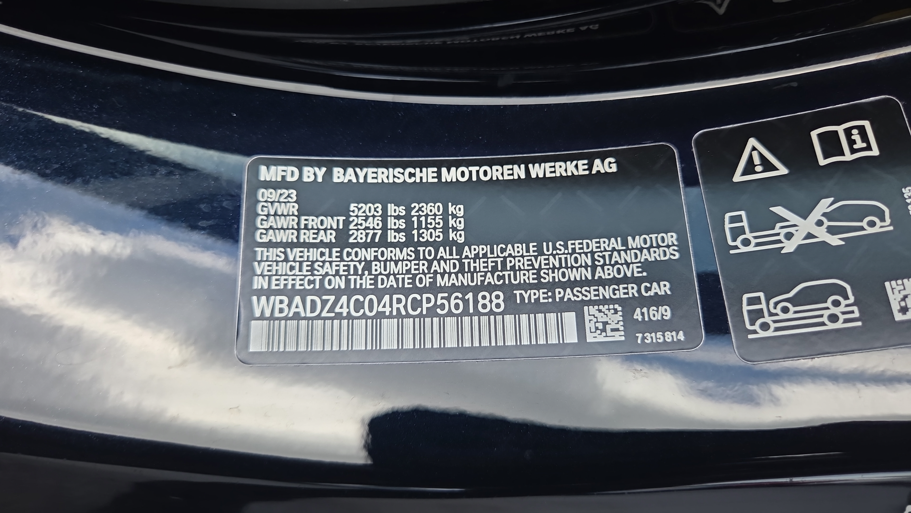 Certified 2024 BMW 840i xDrive Convertible AWD/4WD image 35