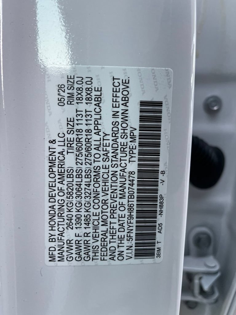 Certified 2026 Honda Passport TrailSport Elite image 10