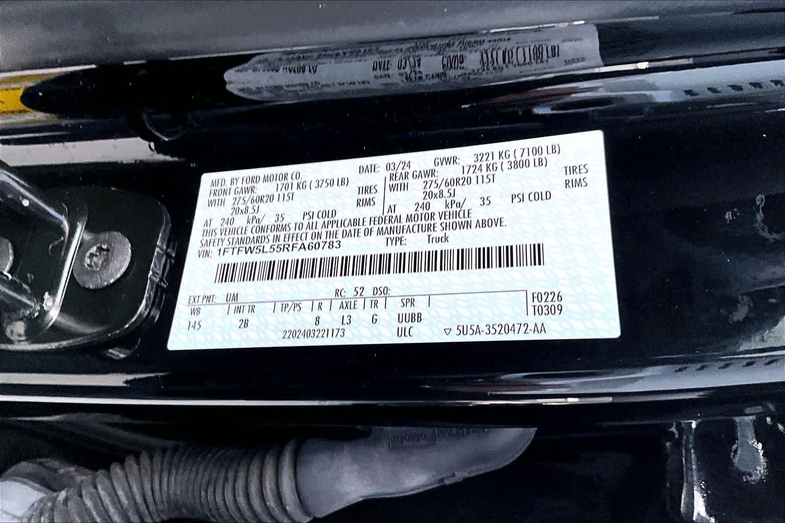 Used 2024 Ford F150 Lariat w/ Equipment Group 502A High AWD/4WD image 35