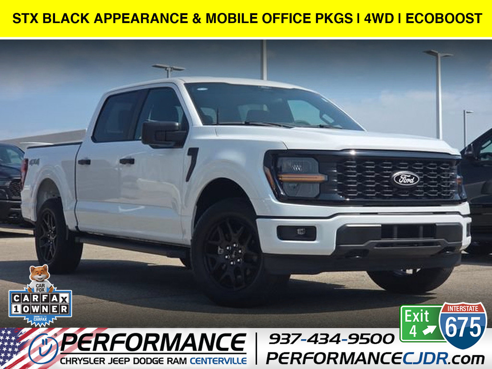 Used 2025 Ford F150 STX w/ STX Black Appearance Package AWD/4WD image 1