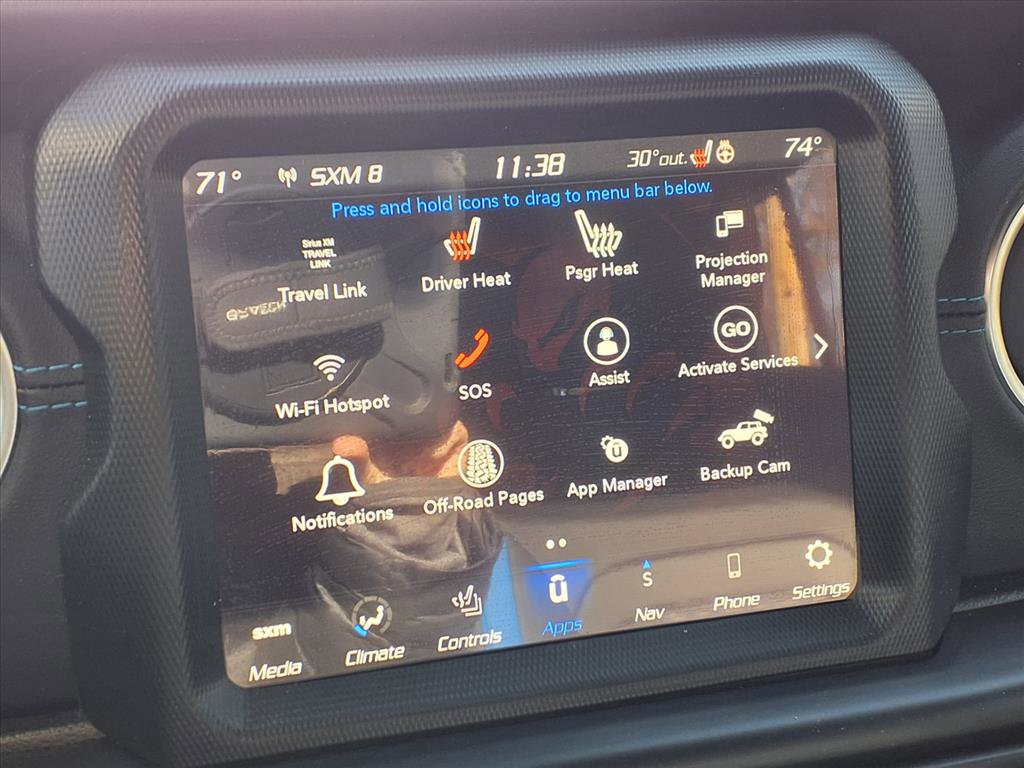 Used 2021 Jeep Wrangler Unlimited Rubicon 4xe w/ Cold Weather Group image 14