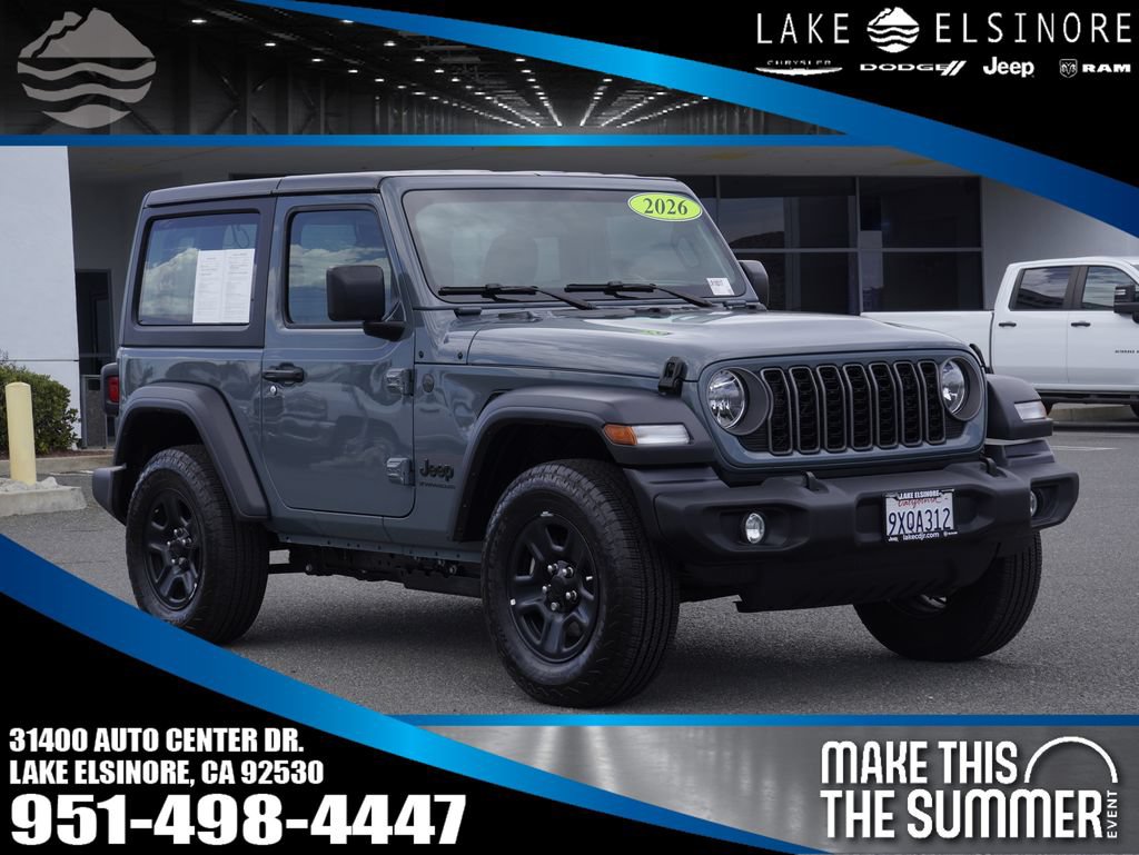 Certified 2026 Jeep Wrangler Sport