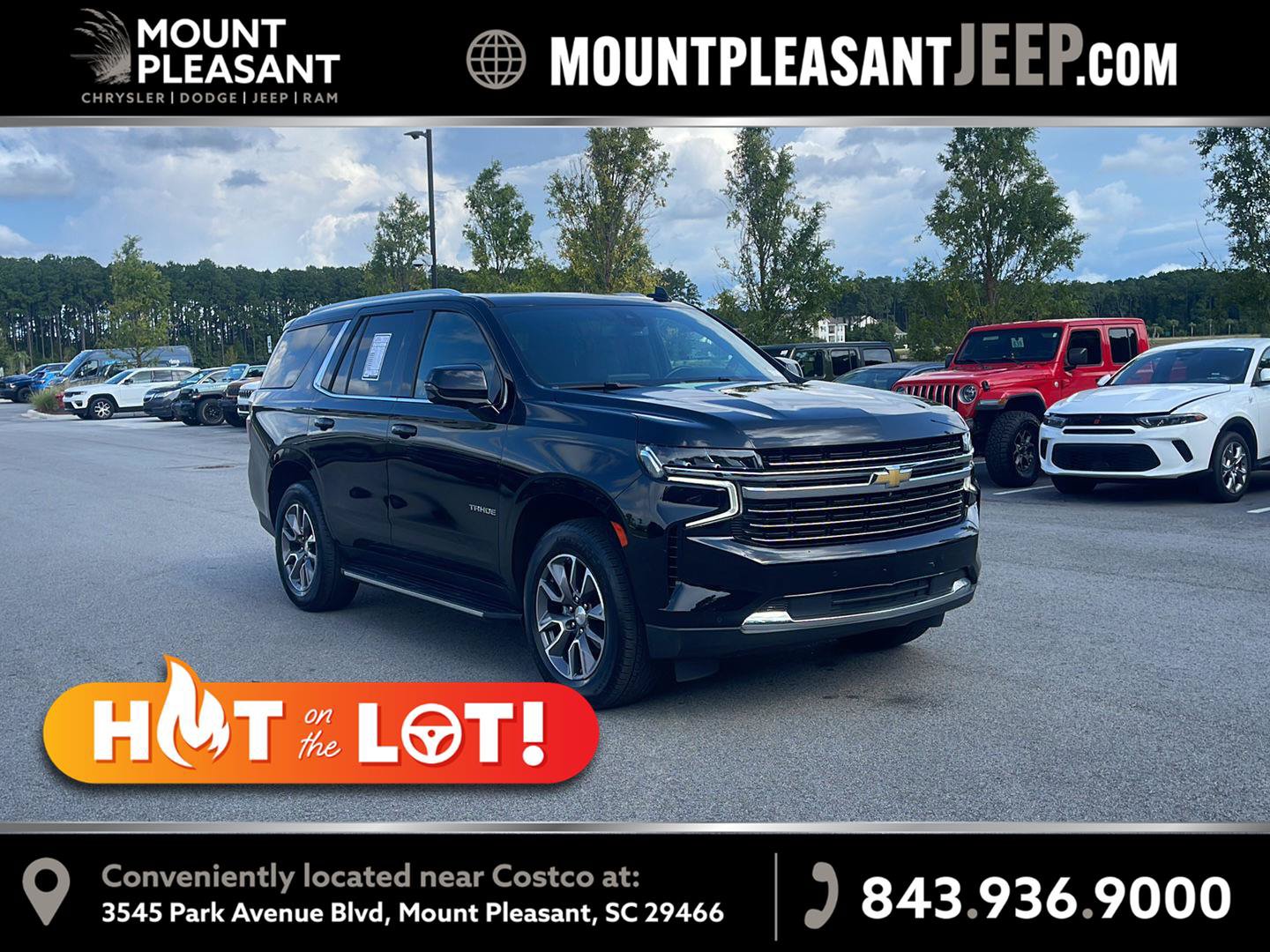 Used 2022 Chevrolet Tahoe LT w/ LT Signature Plus Package