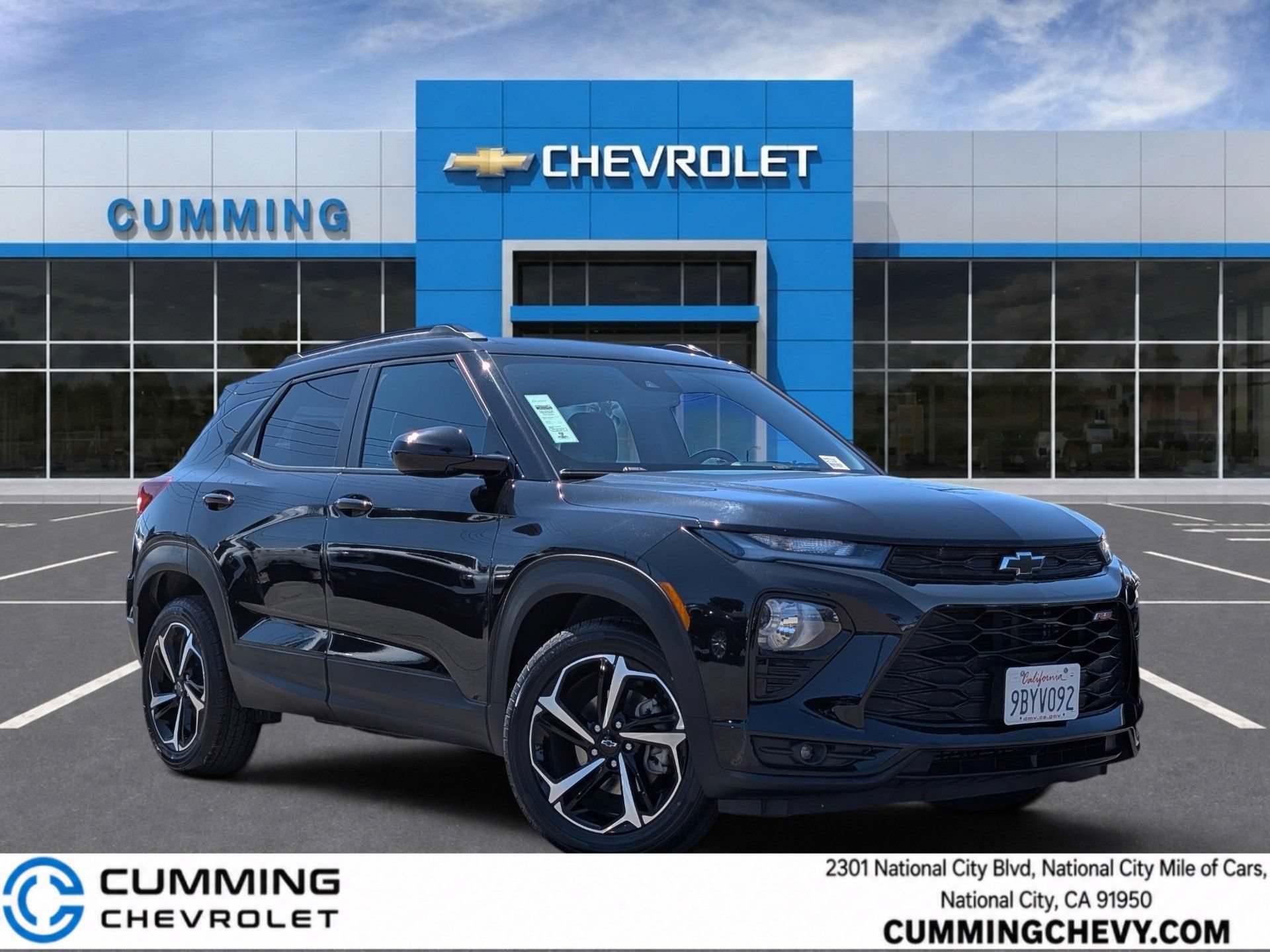 Certified 2022 Chevrolet TrailBlazer RS w/ Technology Package FWD image 1