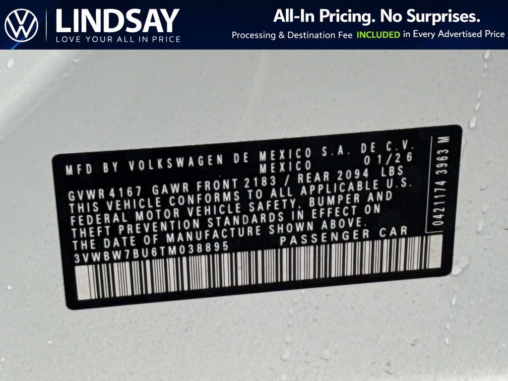 New 2026 Volkswagen Jetta Sport image 22