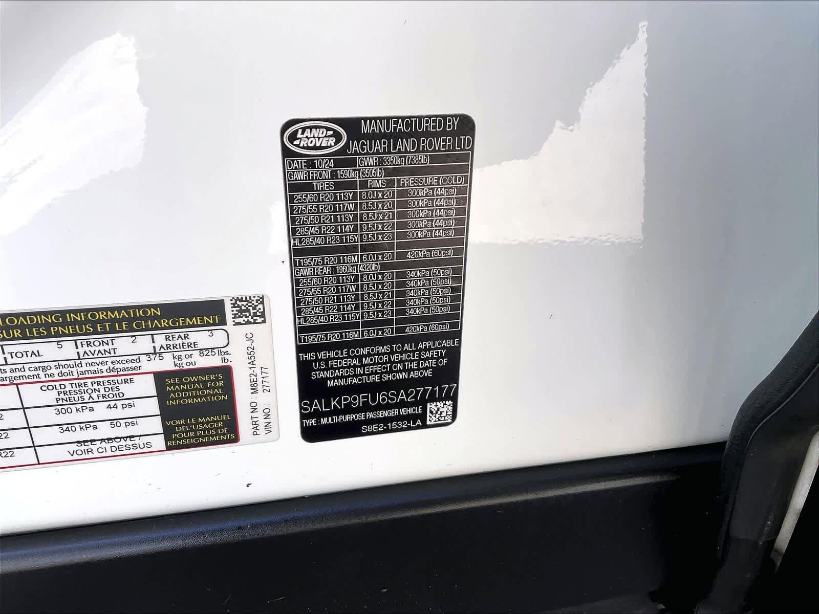 Used 2025 Land Rover Range Rover SE AWD/4WD image 34