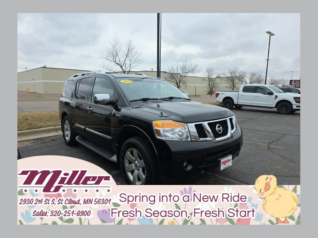 Used 2012 Nissan Armada SL w/ DVD FES Pkg AWD/4WD image 1