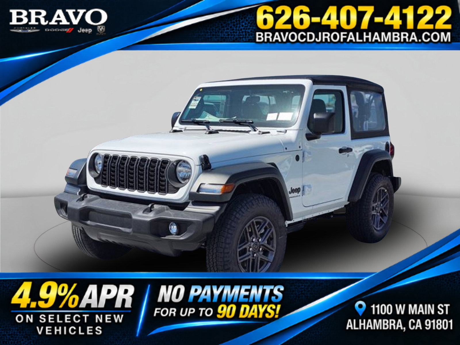 New 2026 Jeep Wrangler Sport AWD/4WD image 1