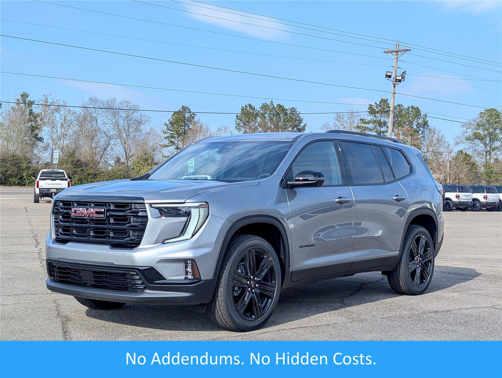 New 2026 GMC Acadia Elevation w/ Black Edition