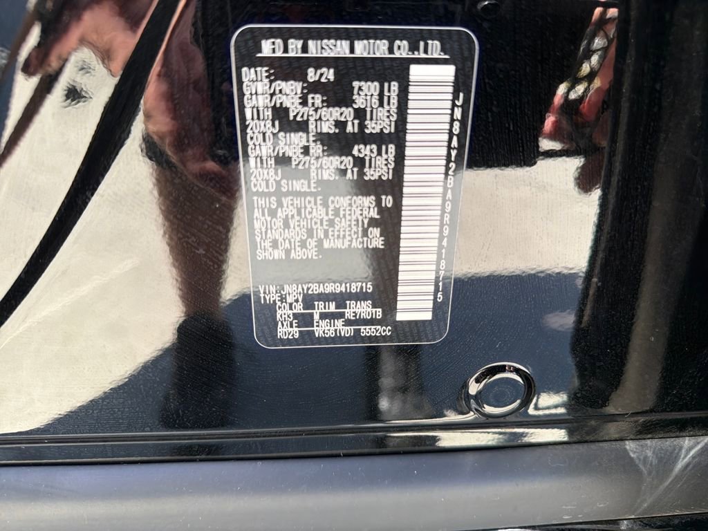 Certified 2024 Nissan Armada SL w/ Captain's Chairs Package image 40