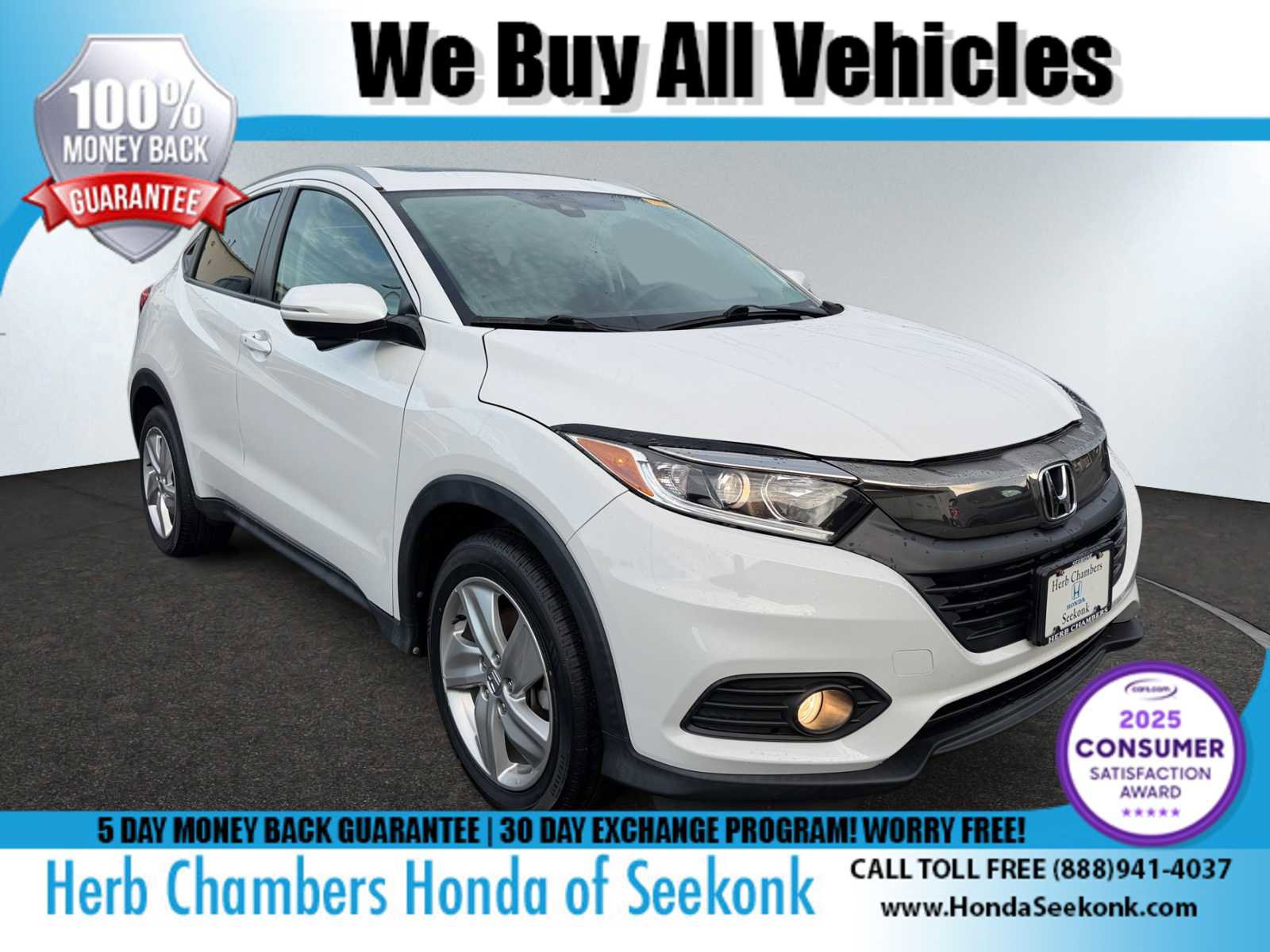 Used 2019 Honda HR-V EX