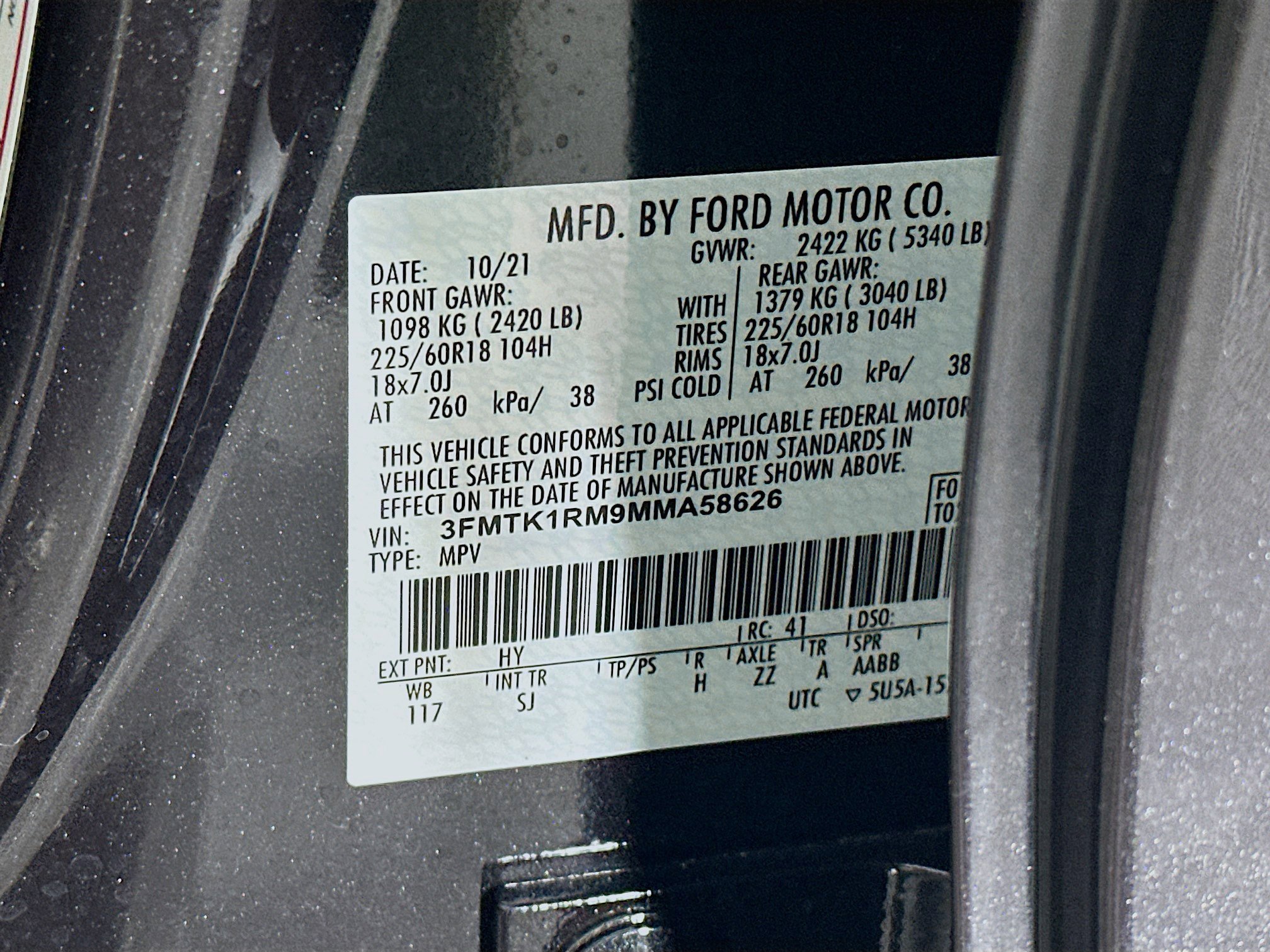 Used 2021 Ford Mustang Mach-E Select image 12