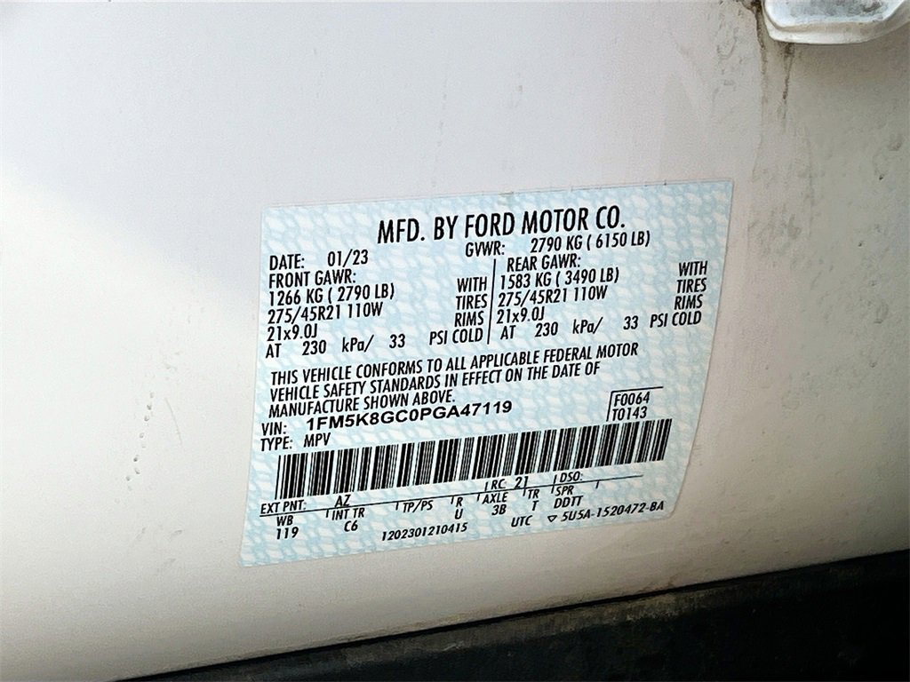Used 2023 Ford Explorer ST w/ Equipment Group 401A image 35