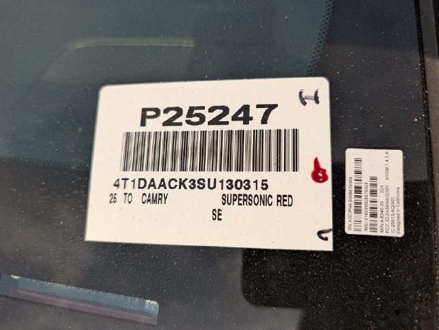 Used 2025 Toyota Camry SE FWD image 34