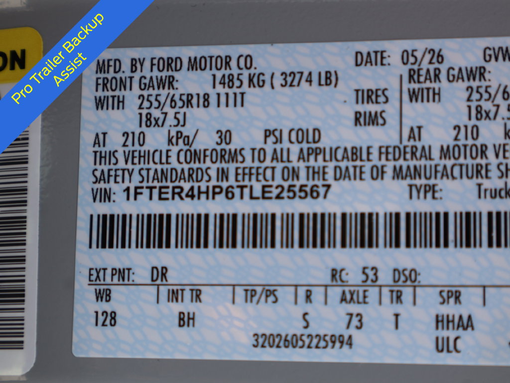 New 2026 Ford Ranger XLT AWD/4WD image 40