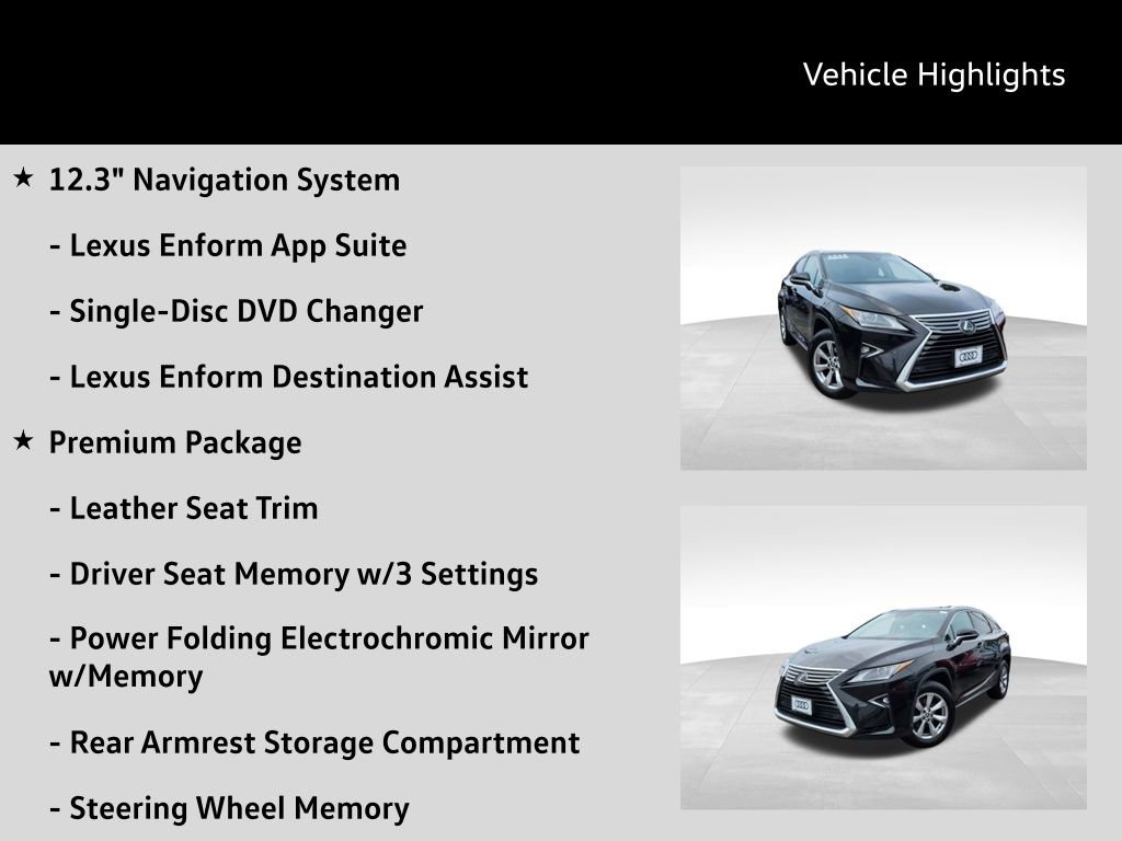 Used 2018 Lexus RX 350 AWD w/ Premium Package image 19
