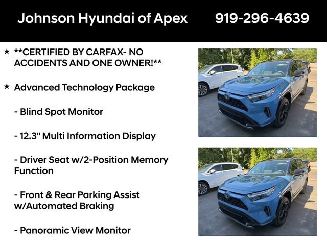 Used 2024 Toyota RAV4 XSE w/ Advanced Technology Package AWD/4WD image 2