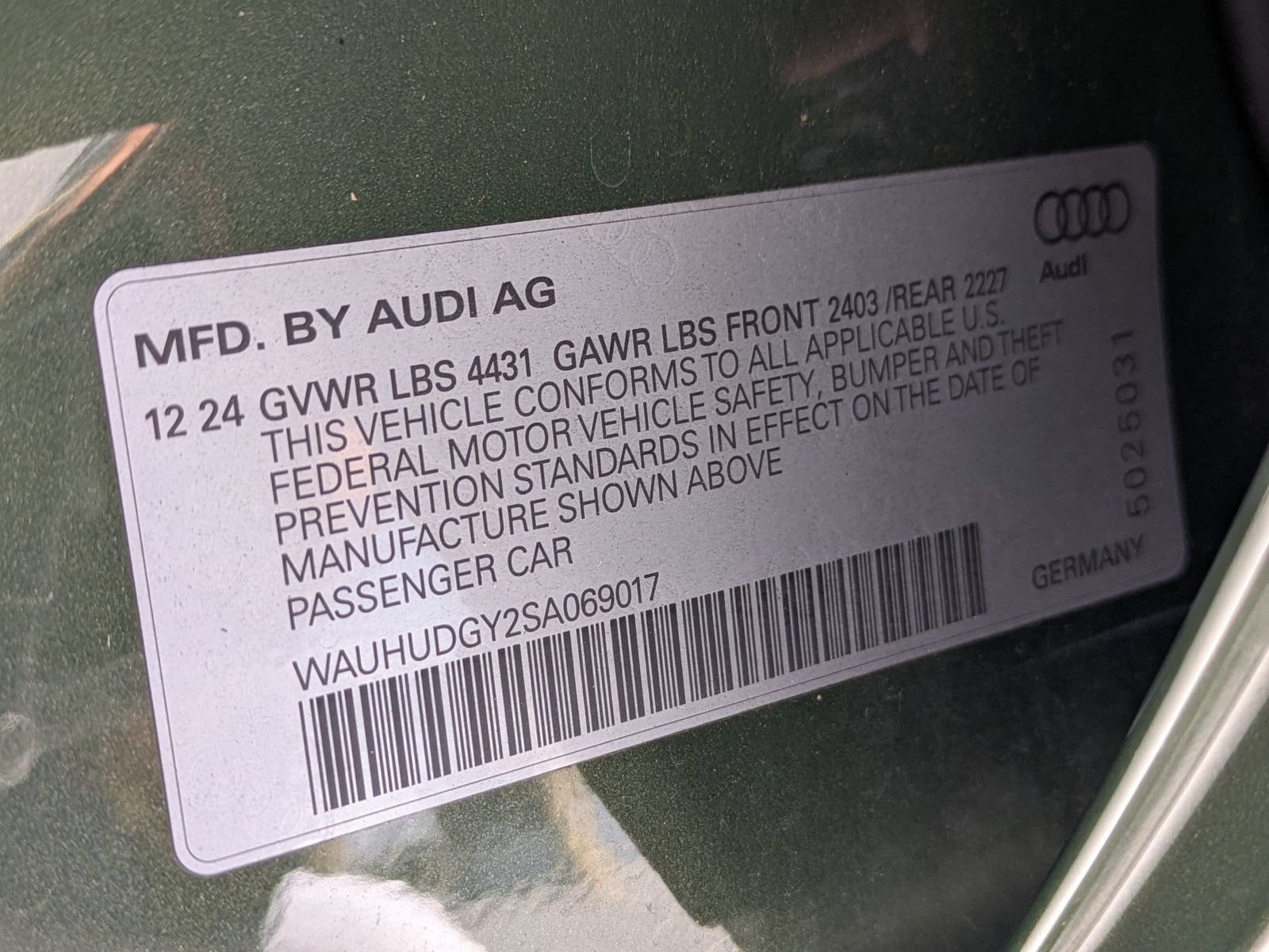 Used 2025 Audi A3 2.0T Premium Plus w/ Premium Plus Package AWD/4WD image 16