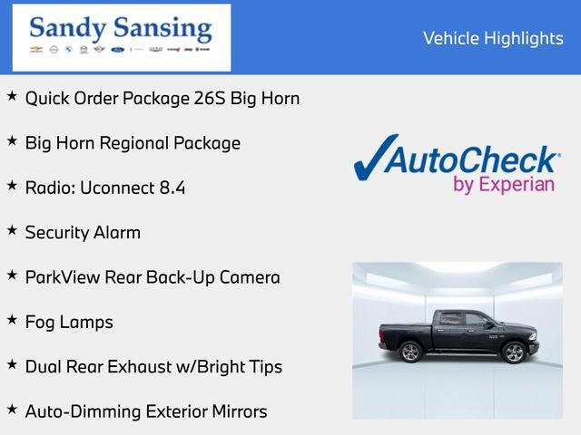 Used 2016 RAM 1500 Big Horn RWD image 7