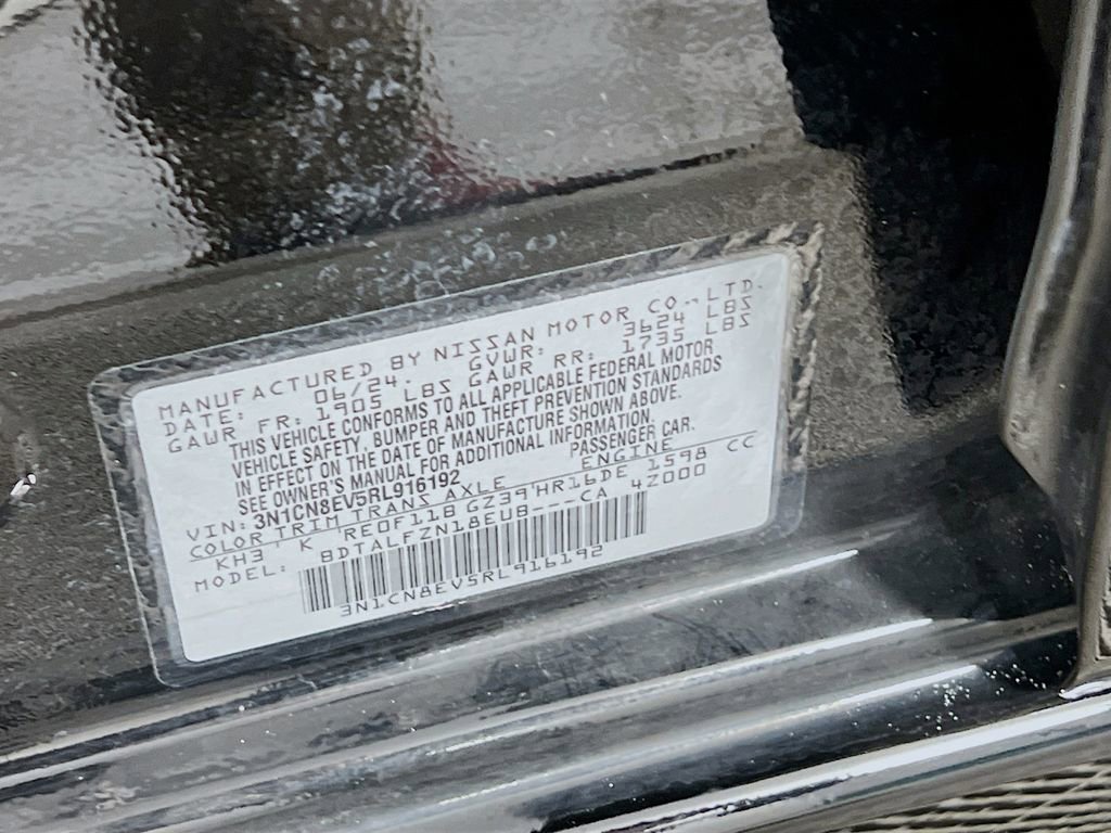 Used 2024 Nissan Versa SV w/ Trunk Package image 26