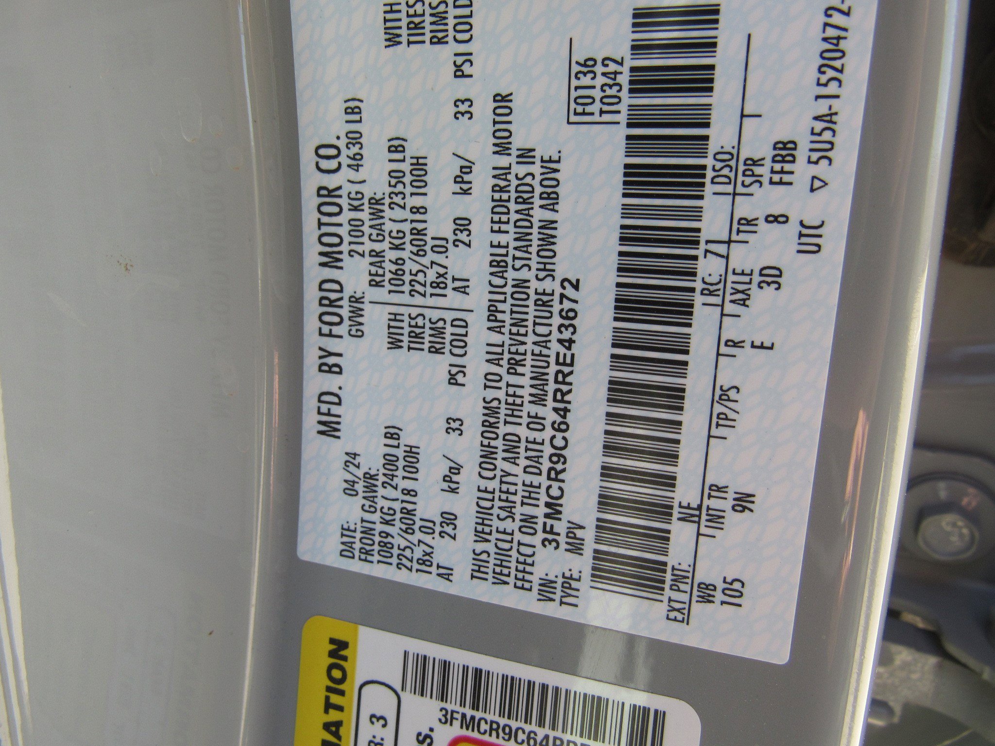 Used 2024 Ford Bronco Sport Outer Banks image 28