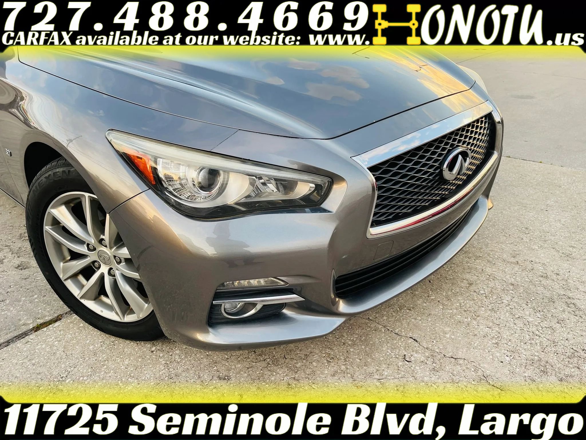 Used 2014 INFINITI Q50 Premium w/ Navigation Package AWD/4WD image 23