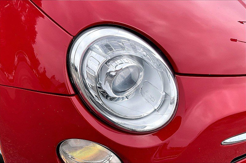 Used 2017 FIAT 500 Pop w/ Red Roof & Mirror Cap Package FWD image 24