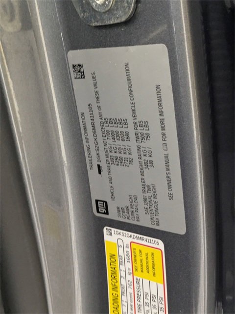 Used 2021 GMC Yukon XL SLT w/ SLT Premium Package image 48