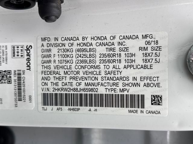 Used 2018 Honda CR-V EX-L image 22