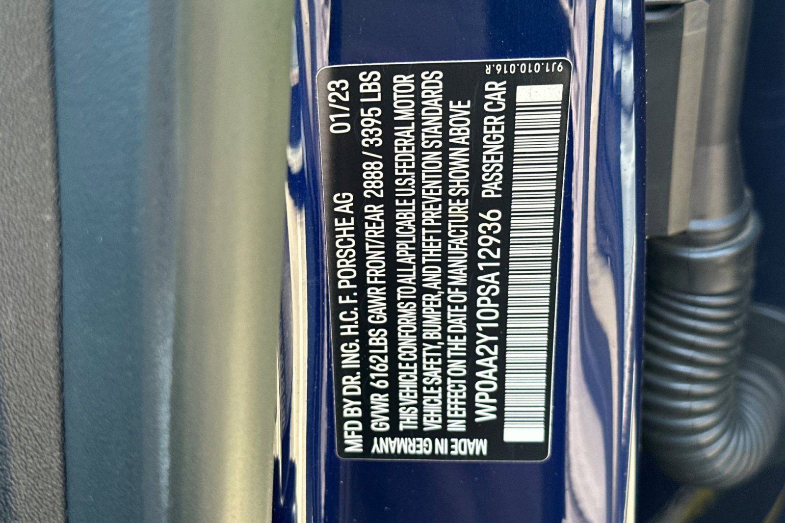 Certified 2023 Porsche Taycan RWD image 27