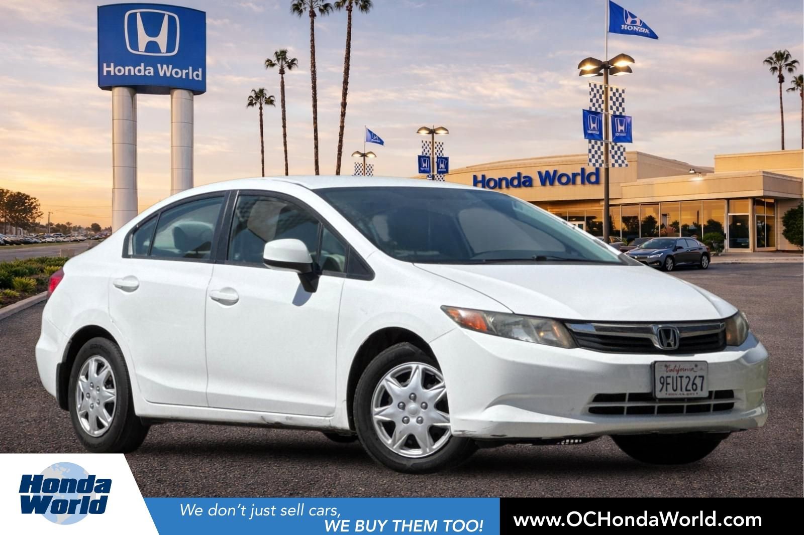 Used 2012 Honda Civic LX image 1