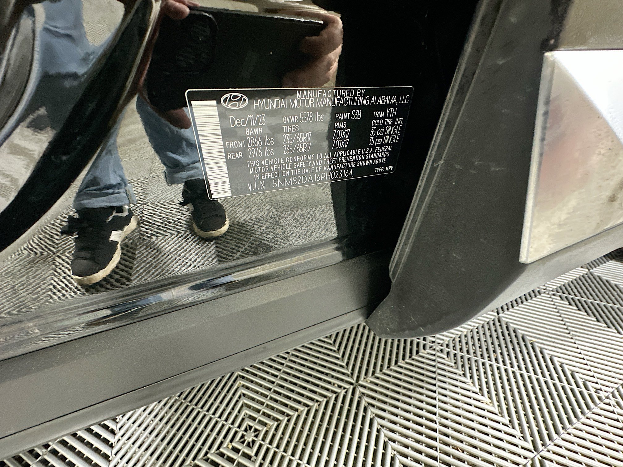 Certified 2023 Hyundai Santa Fe Blue w/ Cargo Package image 31