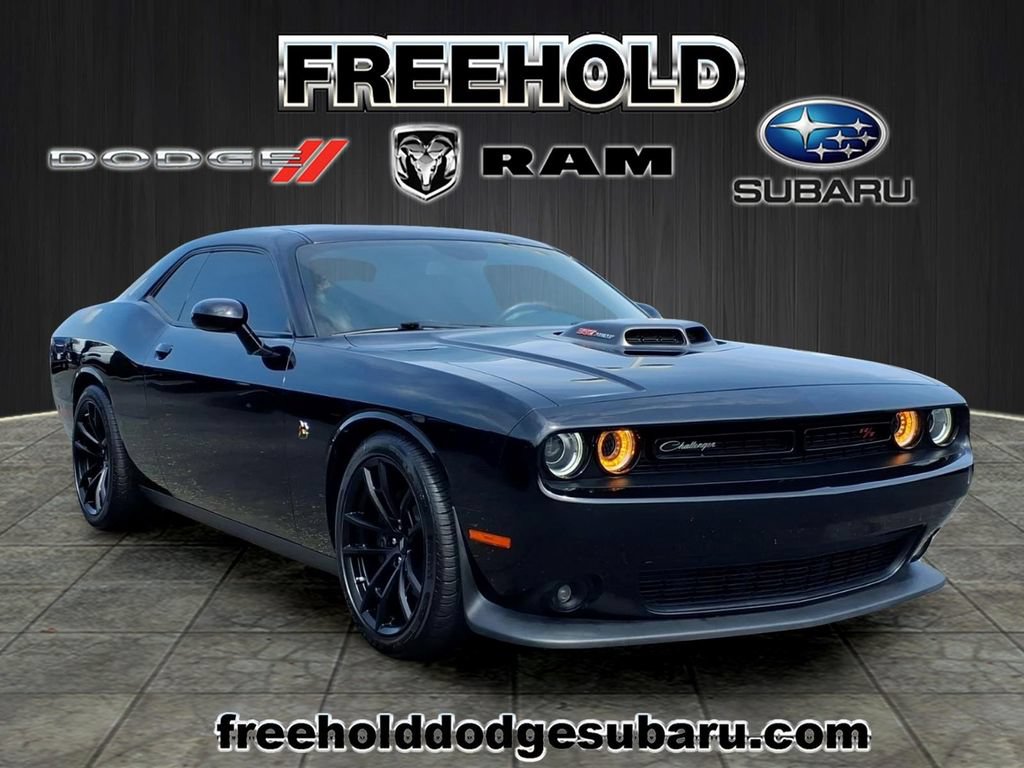 Used 2021 Dodge Challenger R/T Scat Pack w/ Shaker Package RWD image 1