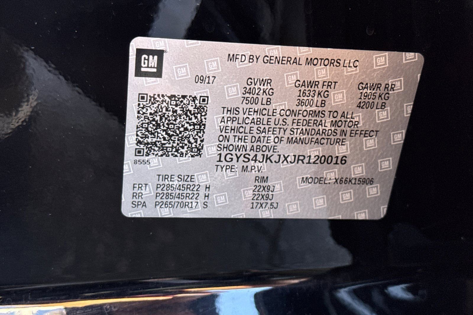 Used 2018 Cadillac Escalade ESV Premium Luxury image 58