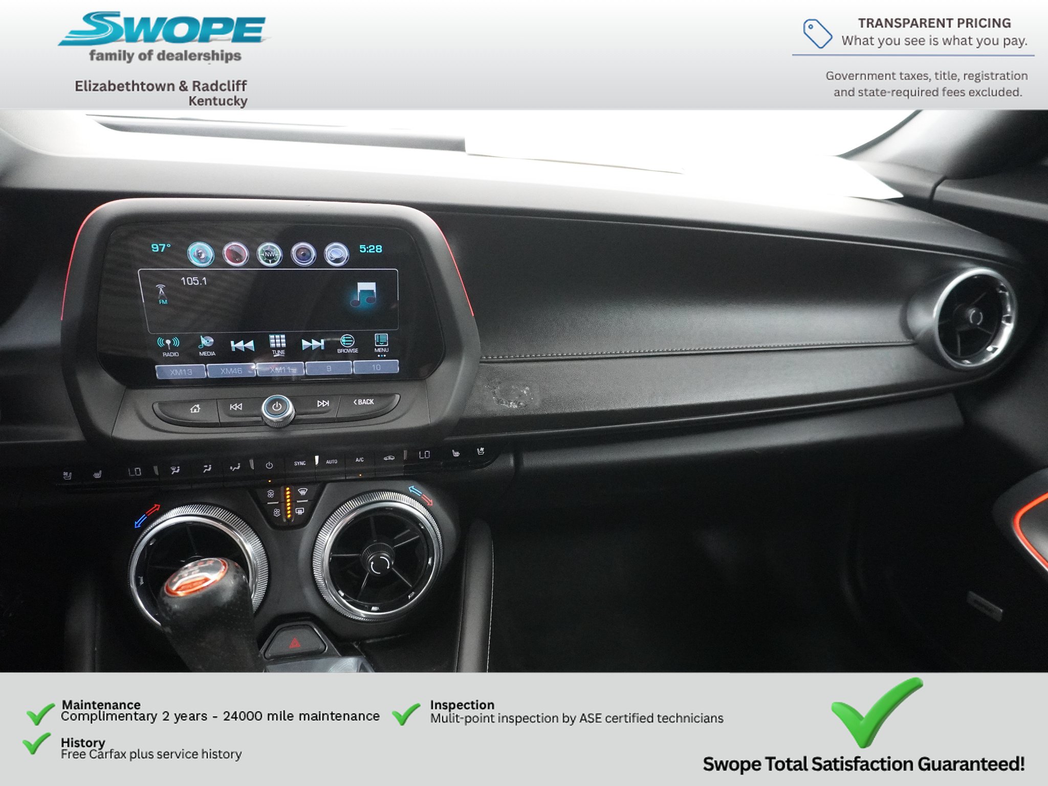 Used 2016 Chevrolet Camaro SS RWD image 21