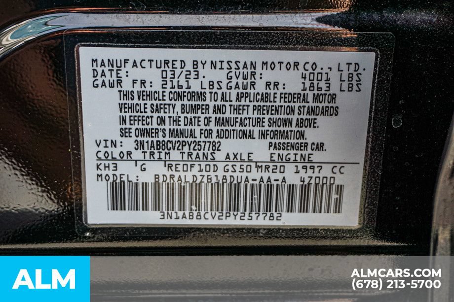 Used 2023 Nissan Sentra SV FWD image 53