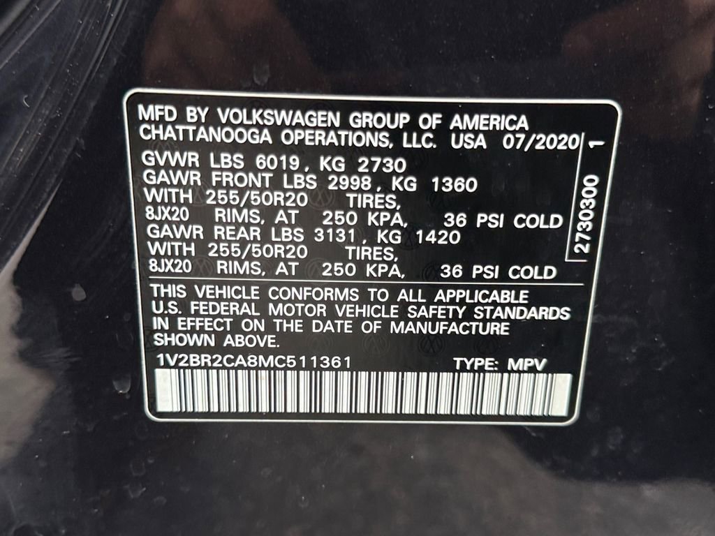 Used 2021 Volkswagen Atlas SEL image 26