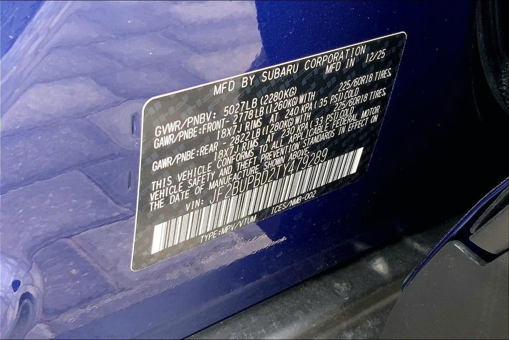 New 2026 Subaru Outback Premium AWD/4WD image 8