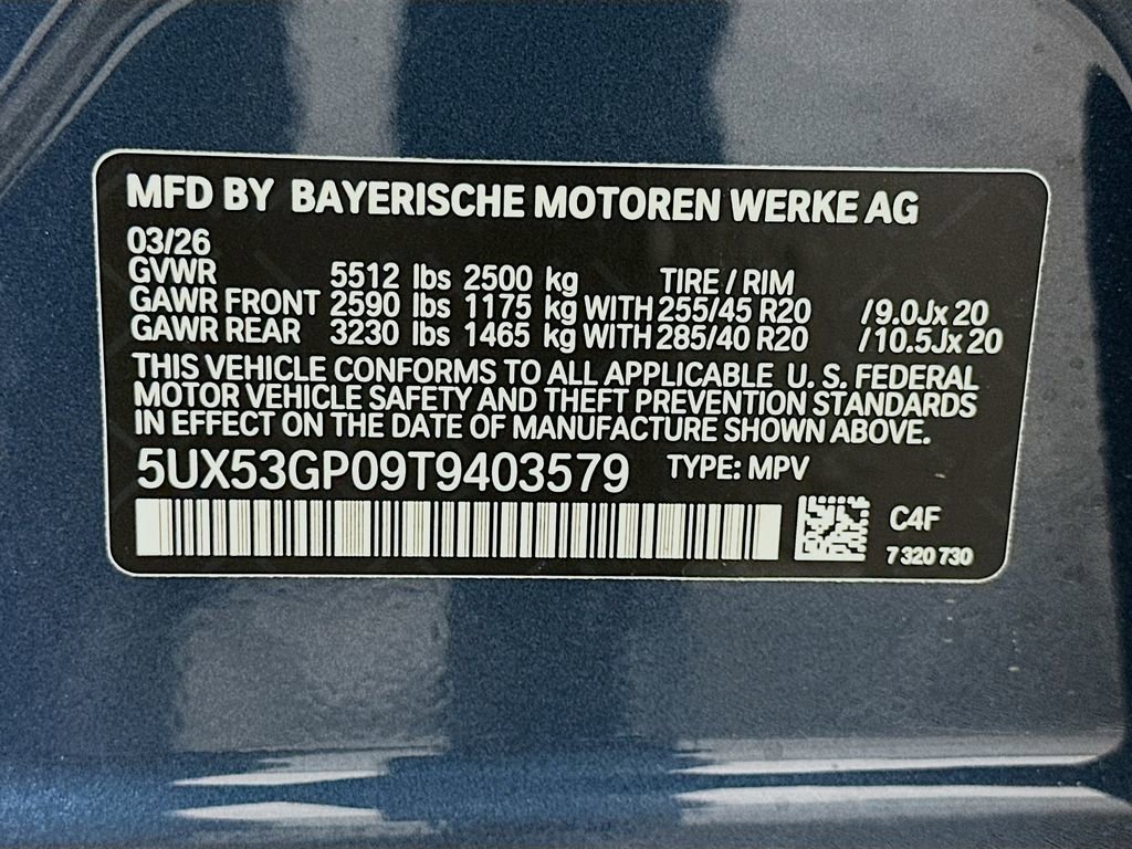 New 2026 BMW X3 xDrive30 w/ Convenience Package image 24