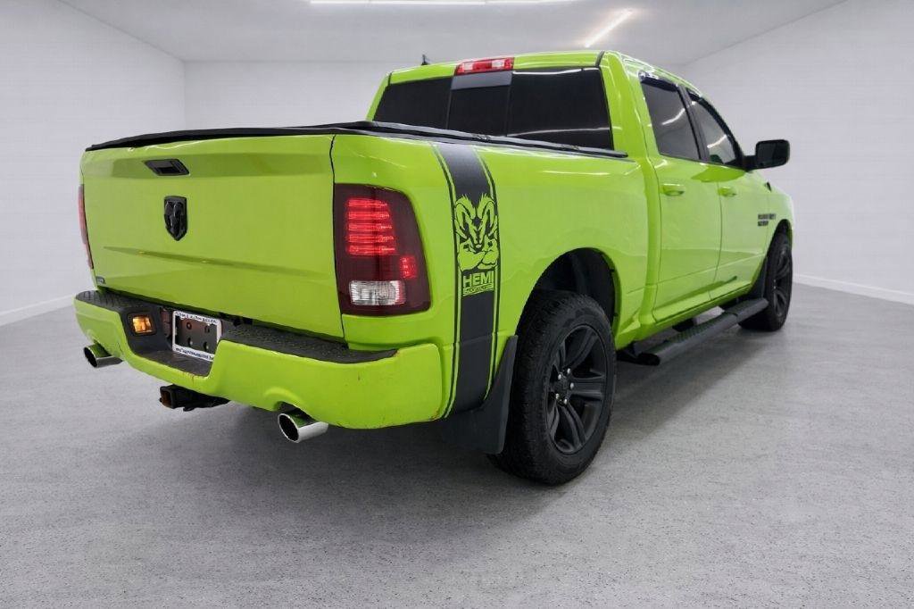 Used 2017 RAM 1500 Sport w/ Sublime Green Sport Package image 3