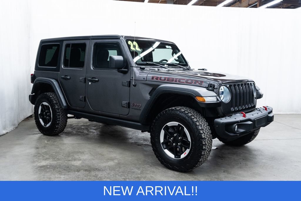 Used 2022 Jeep Wrangler Unlimited Rubicon w/ Steel Bumper Group