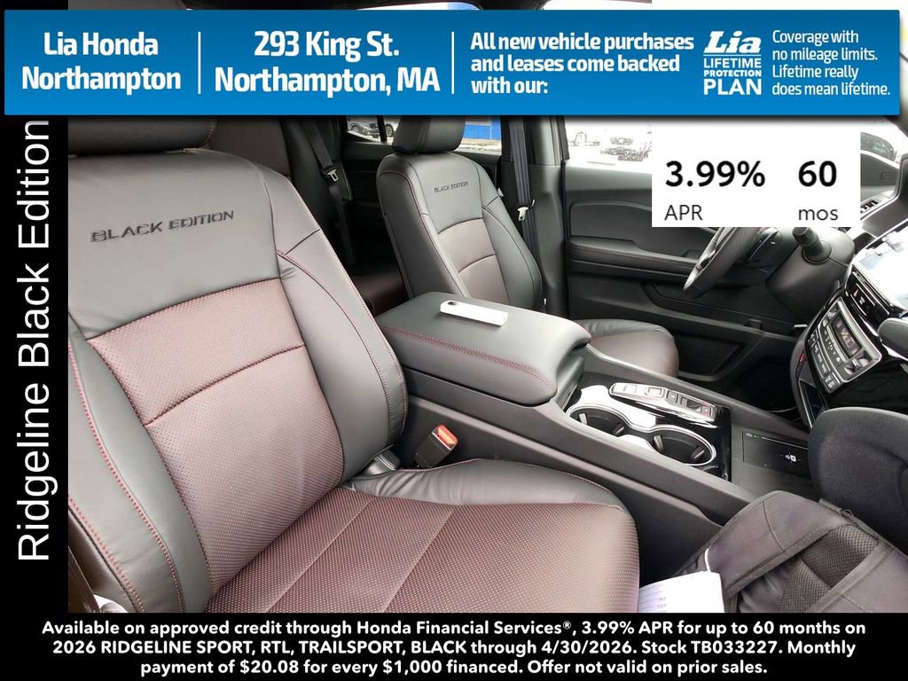 New 2026 Honda Ridgeline Black Edition image 27