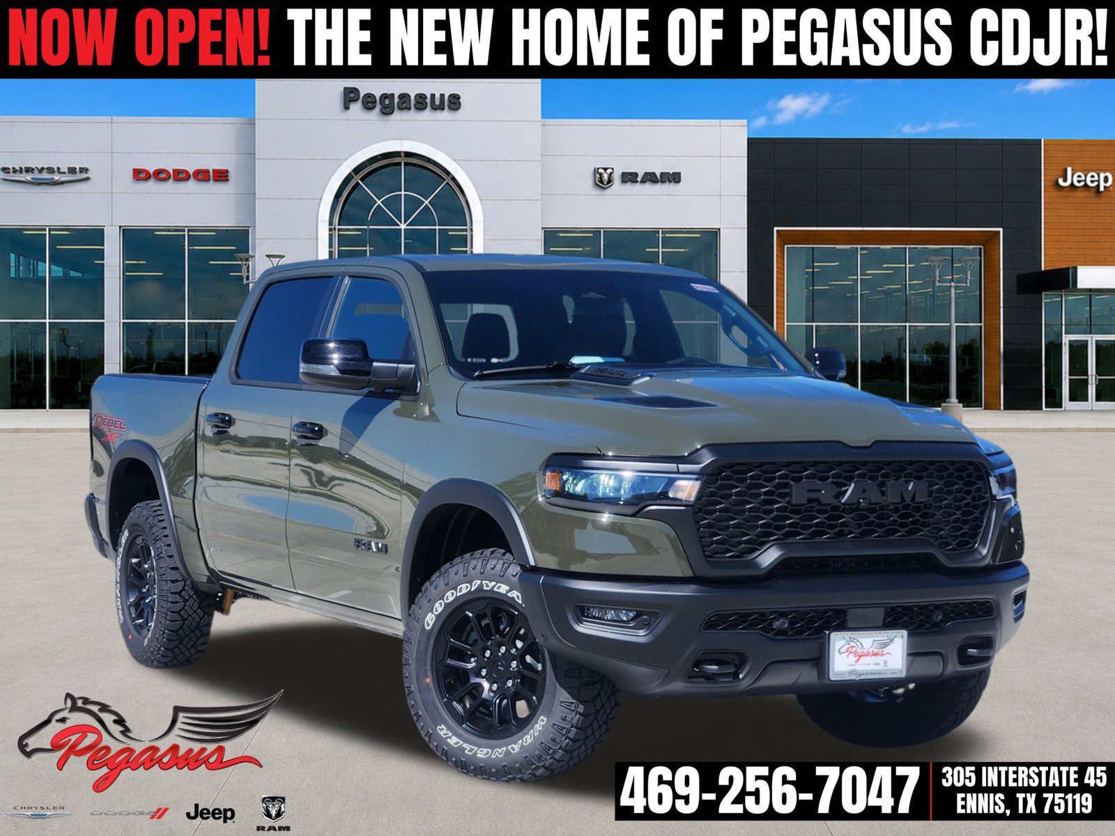 New 2027 RAM 1500 Rebel w/ Rebel Level 2 Equipment Group