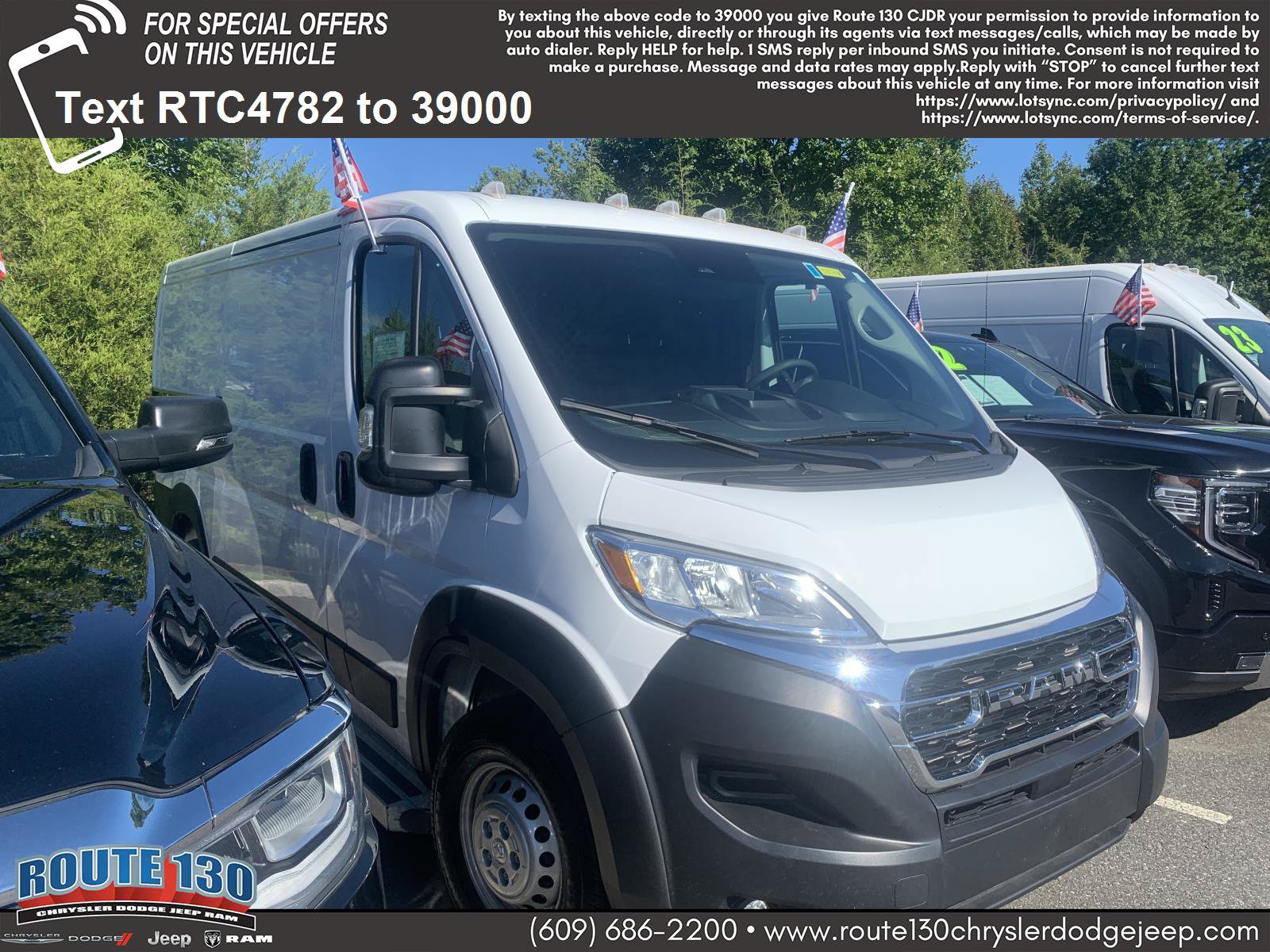 Used 2025 RAM ProMaster 2500 w/ U-Haul Equipment Group FWD image 1