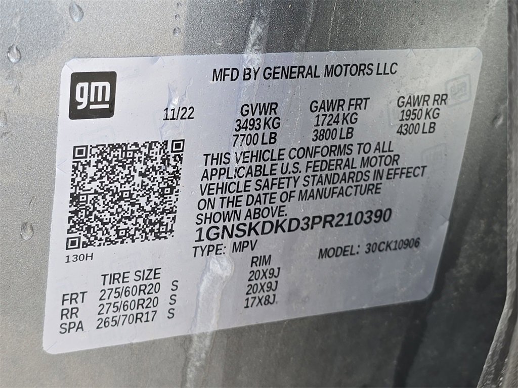 Certified 2023 Chevrolet Suburban Z71 image 35