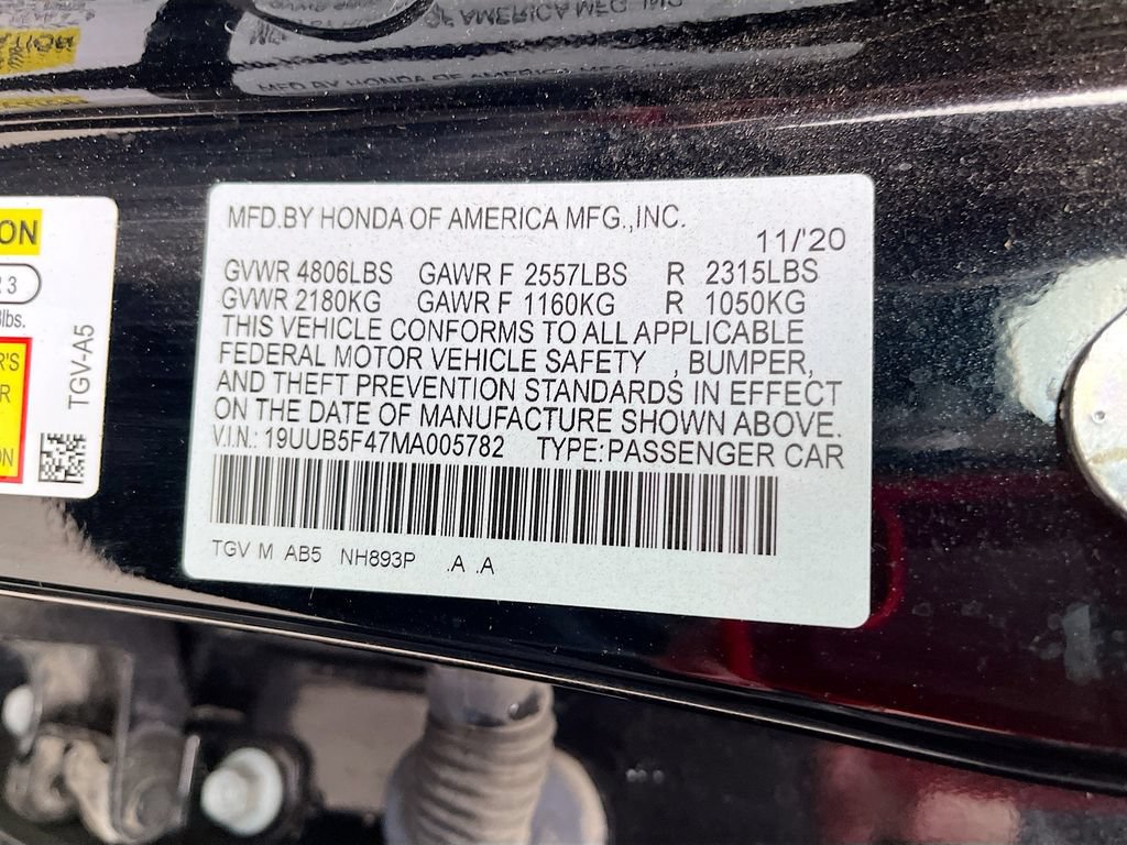 Used 2021 Acura TLX w/ Technology Package FWD image 31