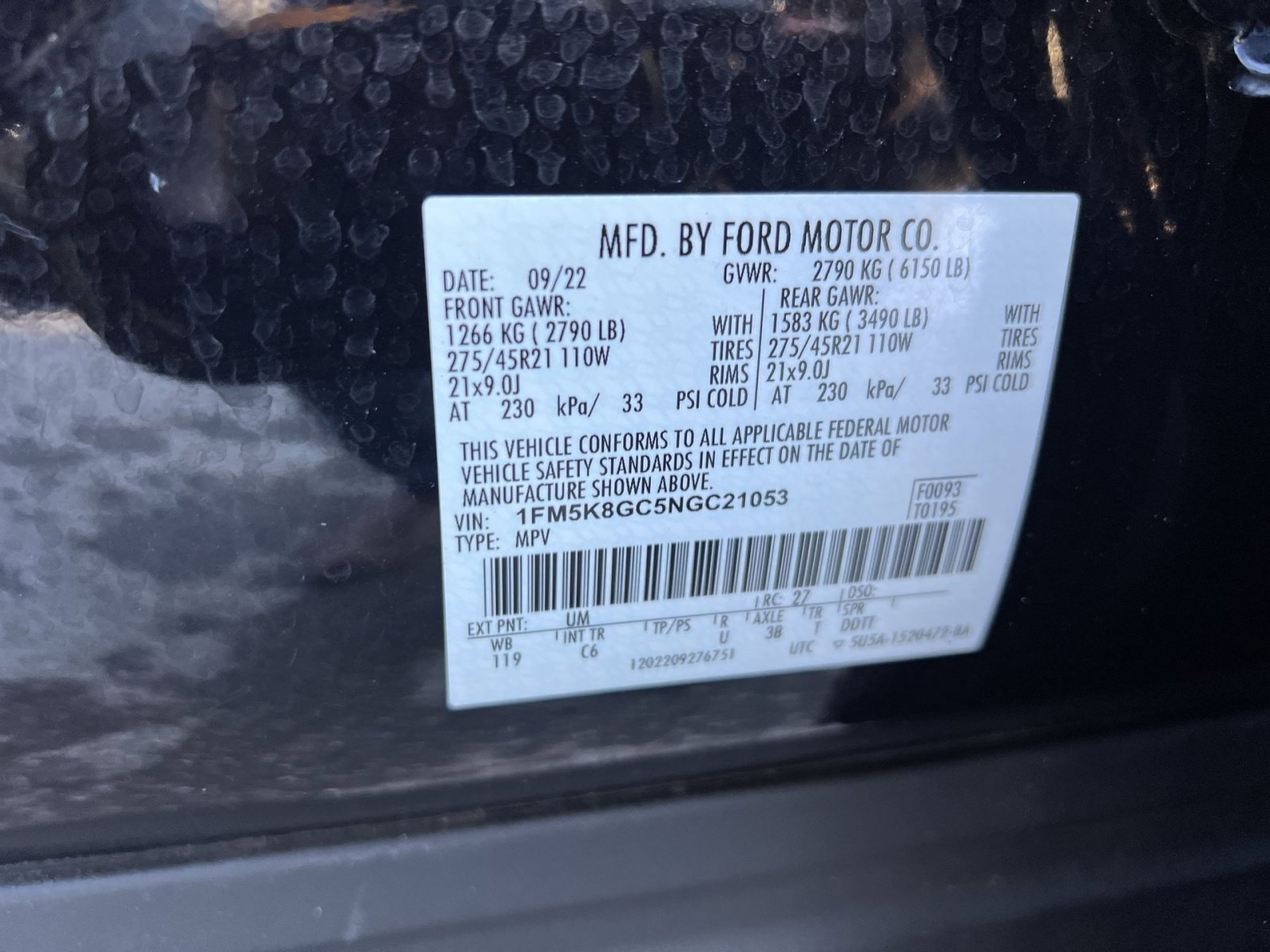 Used 2022 Ford Explorer ST w/ Equipment Group 401A image 37