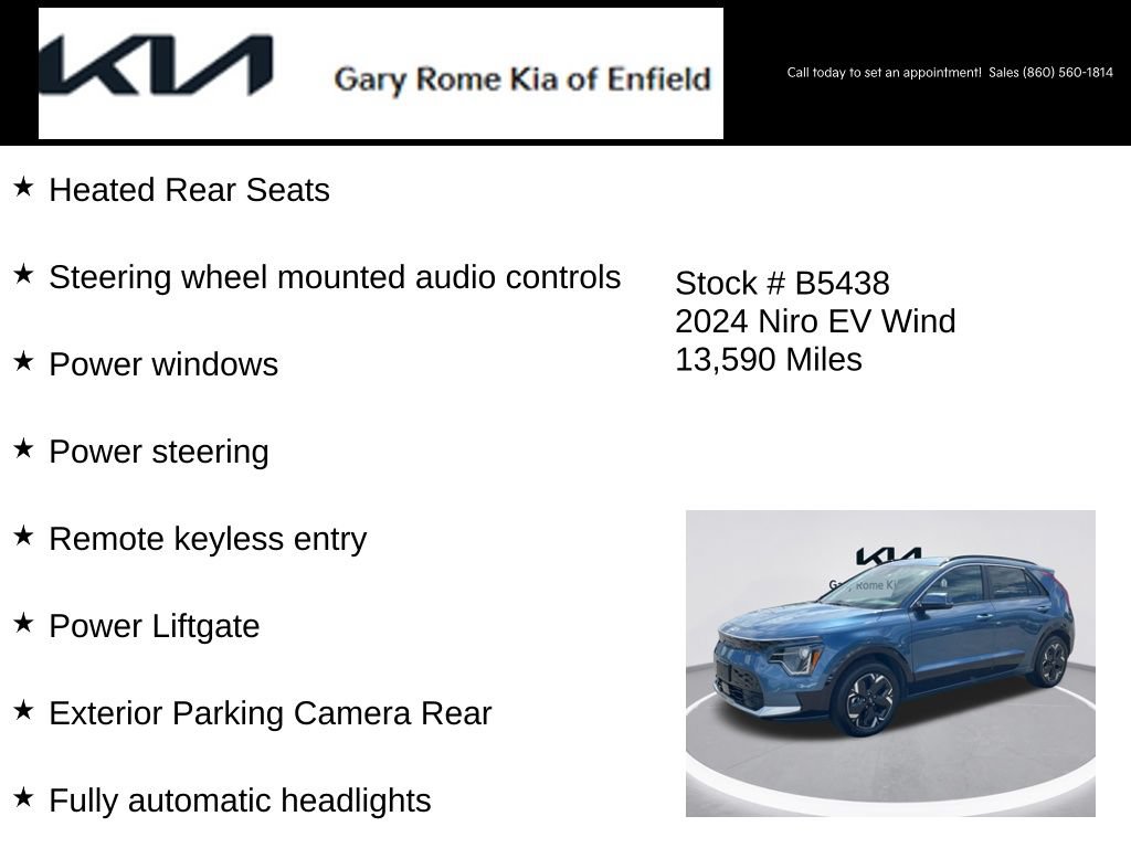 Used 2024 Kia Niro Wind w/ Wind Preserve Package FWD image 19